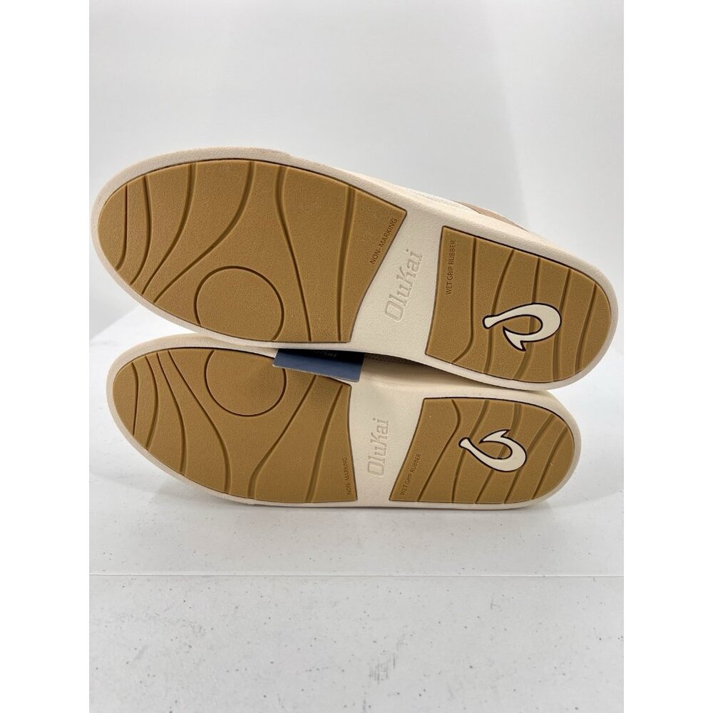 OLUKAI Women's Tan/Tapa Kilea Lace Up Sneakers NWOB 9.5 - Picture 7 of 7